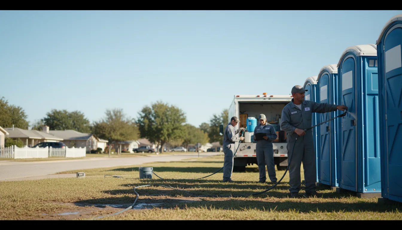 Long-Term Portable Toilet Rental in Maben, MS near me